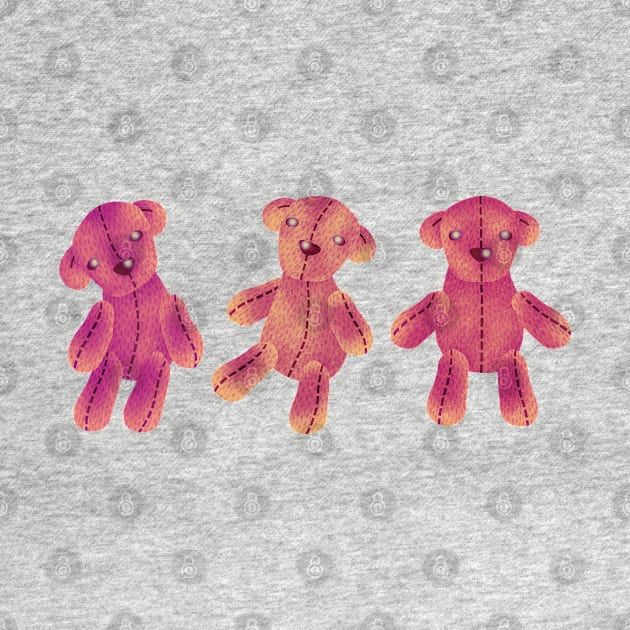 Little bear toys by CleanRain3675